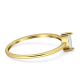 Solitaire Marquise Engagement Ring Cubic Zirconia 925 Sterling Silver