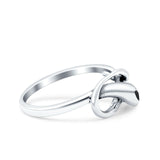 Snake Petite Dainty Promise Ring Band Oxidized 925 Sterling Silver