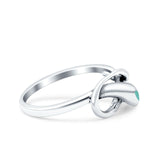 Snake Petite Dainty Promise Ring Band Oxidized 925 Sterling Silver