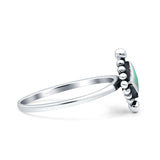 Princess Design Thumb Ring Statement Fashion Oxidized Solid 925 Sterling Silver