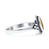 Vintage Style Marquise New Design Thumb Ring Statement Fashion Oxidized Solid 925 Sterling Silver