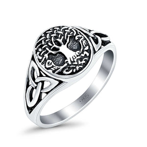 tree of life ring oxidized
