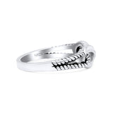 Infinity Wedding Engagement Ring Lab Created Opal 925 Sterling Silver