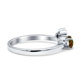 Marquise Art Deco Bridal Wedding Engagement Ring Simulated Cubic Zirconia 925 Sterling Silver