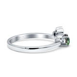 Marquise Art Deco Bridal Wedding Engagement Ring Simulated Cubic Zirconia 925 Sterling Silver