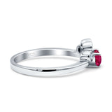 Marquise Art Deco Bridal Wedding Engagement Ring Simulated Cubic Zirconia 925 Sterling Silver