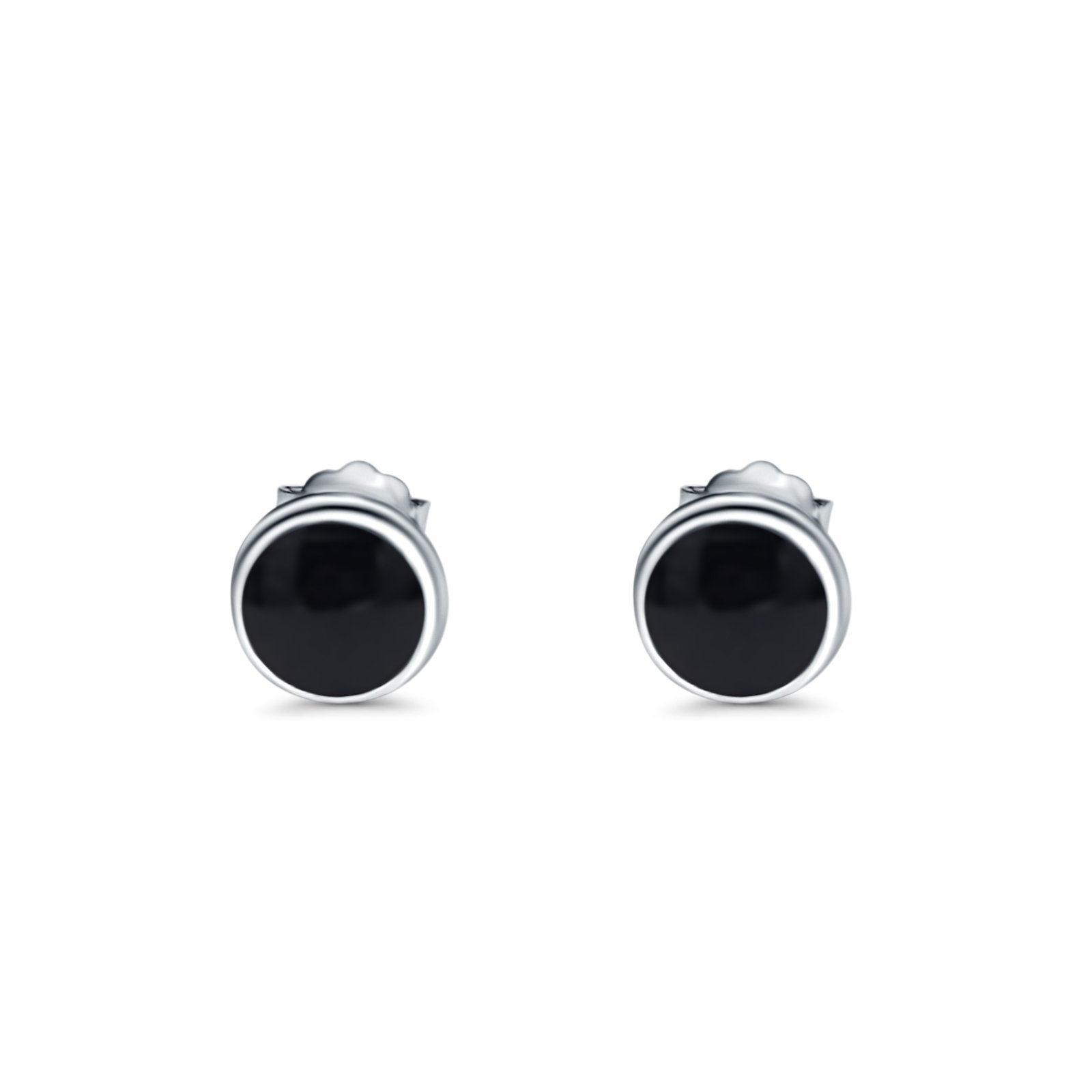 925 Sterling Silver Waterfall Earrings Kit With Black Onyx Rondelles  (1pair)