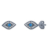 Evil Eye Stud Earrings 