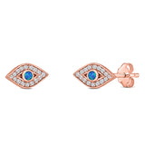 Evil Eye Stud Earrings 