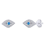Evil Eye Stud Earrings 