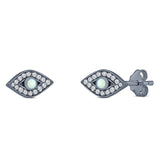 Evil Eye Stud Earrings 