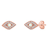 Evil Eye Stud Earrings 