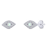 Evil Eye Stud Earrings 