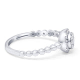 14K Gold 0.25ct Round 7.8mm G SI Promise Diamond Engagement Wedding Ring