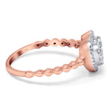 14K Gold 0.32ct Round 8.4mm G SI Promise Diamond Engagement Wedding Ring