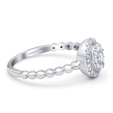 14K Gold 0.28ct Round 8.8mm G SI Solitaire Promise Diamond Engagement Wedding Ring