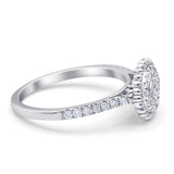 14K Gold 0.26ct Round 9.5mm G SI Diamond Engagement Wedding Ring