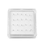 Simulated Cubic Zirconia Nose Stud 925 Sterling Silver -(20 Nose Studs in a Box)