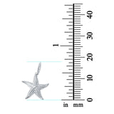 Starfish Charm Pendant Fashion Jewelry 925 Sterling Silver