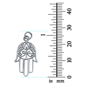 Hamsa Charm Pendant 925 Sterling Silver