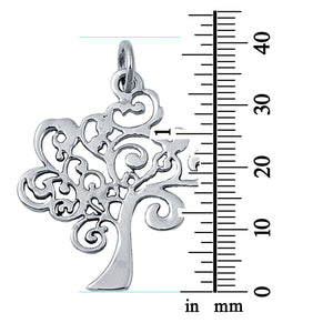 Tree of Life Charm Pendant 925 Sterling Silver