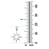 Fashion Jewelry Star Charm Pendant 925 Sterling Silver