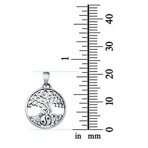 925 Sterling Silver Tree of Life Pendant, Charm Pendant