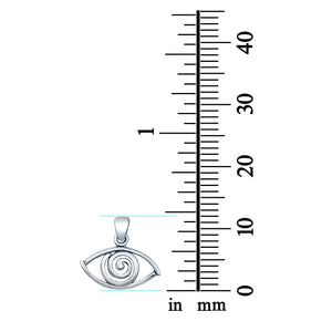 Evil Eye Pendant Charm Fashion Jewelry 925 Sterling Silver