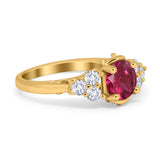 Filigree Wedding Ring Round Simulated Cubic Zirconia 925 Sterling Silver