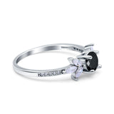 Marquise Wedding Ring Simulated Cubic Zirconia 925 Sterling Silver