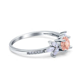 Marquise Wedding Ring Simulated Cubic Zirconia 925 Sterling Silver