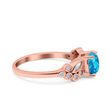 Vintage Style Art Deco Cushion and Marquise Wedding Engagement Ring Simulated Cubic Zirconia 925 Sterling Silver