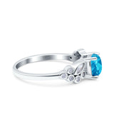 Vintage Style Art Deco Cushion and Marquise Wedding Engagement Ring Simulated Cubic Zirconia 925 Sterling Silver