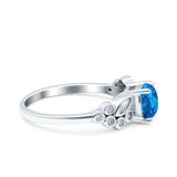 Vintage Style Art Deco Cushion and Marquise Wedding Engagement Ring Simulated Cubic Zirconia 925 Sterling Silver