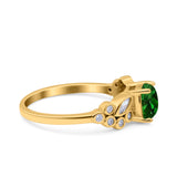 Vintage Style Art Deco Cushion and Marquise Wedding Engagement Ring Simulated Cubic Zirconia 925 Sterling Silver