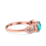 Vintage Style Art Deco Cushion and Marquise Wedding Engagement Ring Simulated Cubic Zirconia 925 Sterling Silver