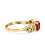 Vintage Style Art Deco Cushion and Marquise Wedding Engagement Ring Simulated Cubic Zirconia 925 Sterling Silver