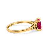 Celtic Art Deco Wedding Engagement Bridal Ring Round Simulated Cubic Zirconia 925 Sterling Silver