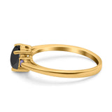 Art Deco Heart Three Stone Wedding Bridal Ring Round Amethyst Simulated Cubic Zirconia 925 Sterling Silver