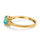 Art Deco Heart Three Stone Wedding Bridal Ring Round Amethyst Simulated Cubic Zirconia 925 Sterling Silver