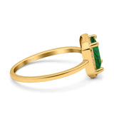 Halo Radiant Cut Wedding Engagement Ring Round Simulated Cubic Zirconia 925 Sterling Silver