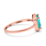 Halo Radiant Cut Wedding Engagement Ring Round Simulated Cubic Zirconia 925 Sterling Silver