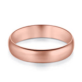 Sterling Silver Wedding Band Ring Round 925 Sterling Silver (6MM)