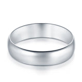 Sterling Silver Wedding Band Ring Round 925 Sterling Silver (8MM)