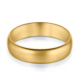 Sterling Silver Wedding Band Ring Round 925 Sterling Silver (8MM)