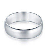 Sterling Silver Wedding Band Ring Round 925 Sterling Silver (9MM)