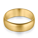 Sterling Silver Wedding Band Ring Round 925 Sterling Silver (10MM)