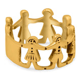 Children Oxidized Band Solid 925 Sterling Silver (11mm)