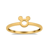 Petite Dainty Plain Rings Band Round 925 Sterling Silver