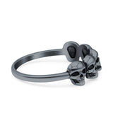 Skull Heads Ring